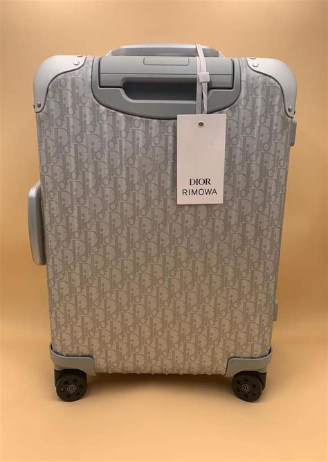 dior rimowa suitcase price|dior rimowa cabin luggage.